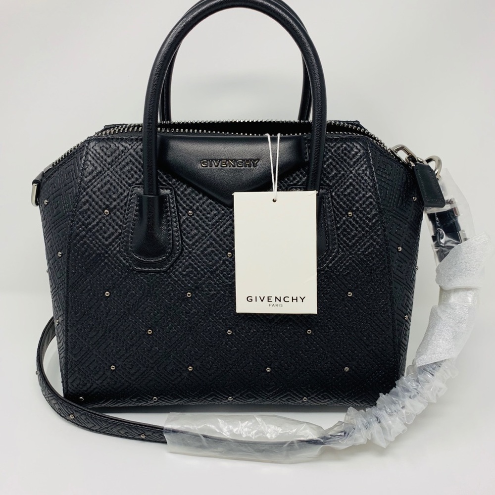 Givenchy Antigona Small 4G Quilted Black Satchel - Picture 7 of 7